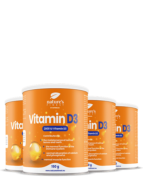 Vitamin D3 , Quality Vitamin D3 , Sun Vitamin , Healthy Bones , Teeth , Muscles , Immunity , Excellent Taste , No Sugar , 3+1 Promo , 450g