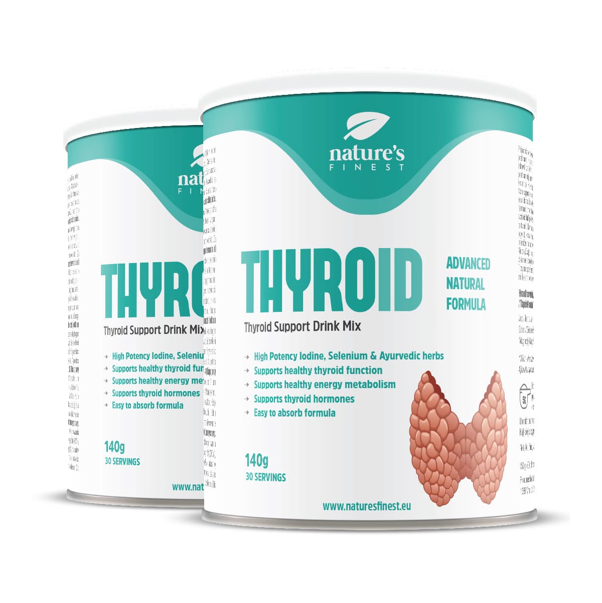 Thyroid Box , 1+1 Free , Thyroid Supplement , L-tyrozine , Normal Function Of Thyroid , Helps Regulate Digestion , Natural , 300g