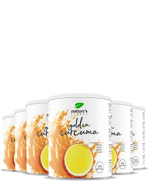 6-Pack Golden Milk: Turmeric Latte With Natural Ingredients