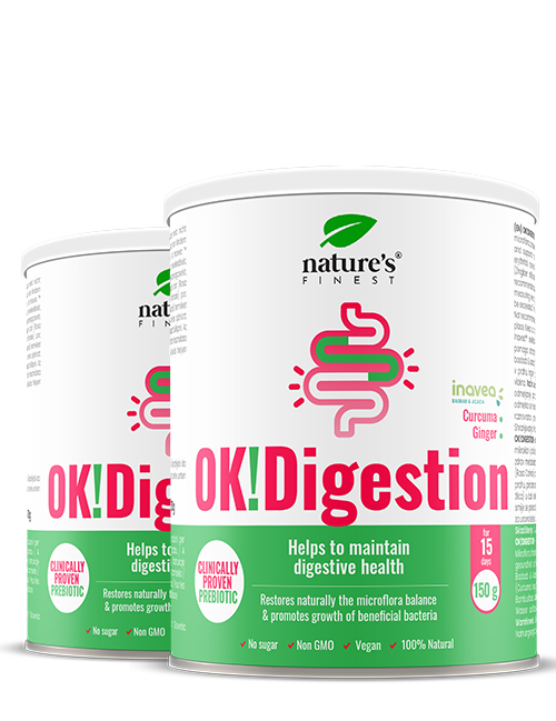 OK!Digestion 1+1 FREE | Superfoods | Improve Digestion | Reduce Constipation | Balance Microflora | 1+1 Free Offer