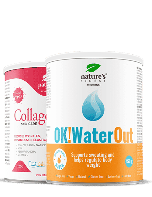 OK! Body Lift , 1+1 Free , Naticol® Collagen , Effective Drainage Drink Included , Elastic, Firm Skin , Vitamin C Included , 270g