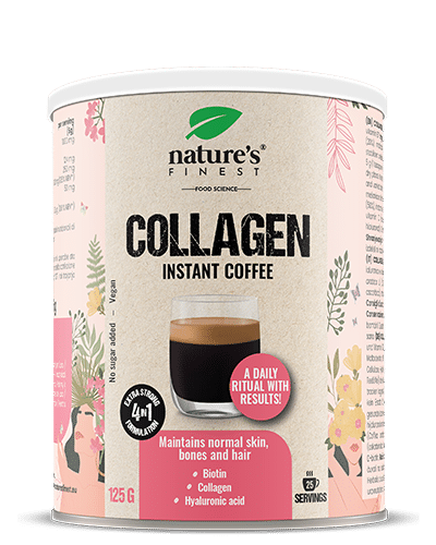 Collagen Coffee , Fight Wrinkles , Collagen , Hyaluronic Acid , Biotin , Skin Hydration , Reduce Wrinkles , Premium Arabica , No Sugar , 125g