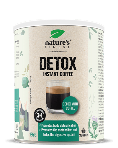 Detox Coffee | Detox Weight Loss | Improve Digestion | Energy | Milk Thistle, Artichoke, Chlorella | Premium Arabica | No Added Sugar