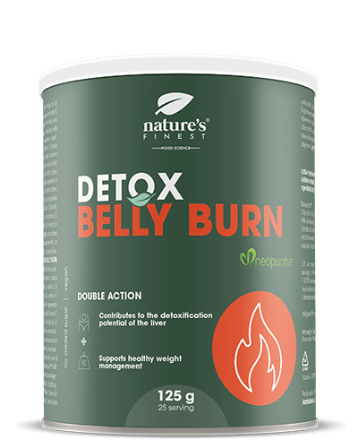 Detox Belly Burn , Slimming Formula , Eliminate Stubborn Belly Fat , Weight Loss , Liver Detox  , Milk Thistle , Artichoke,vChlorella ,v125g