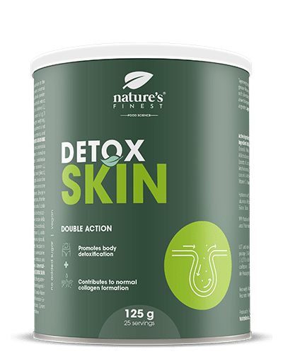 Detox Skin , 2-in-1 Beauty Formula , Cleanse Body , Reduce Wrinkles , Hyaluronic Acid , Biotin , Hydrate , Improve Elasticity , Anti-Aging , 125g