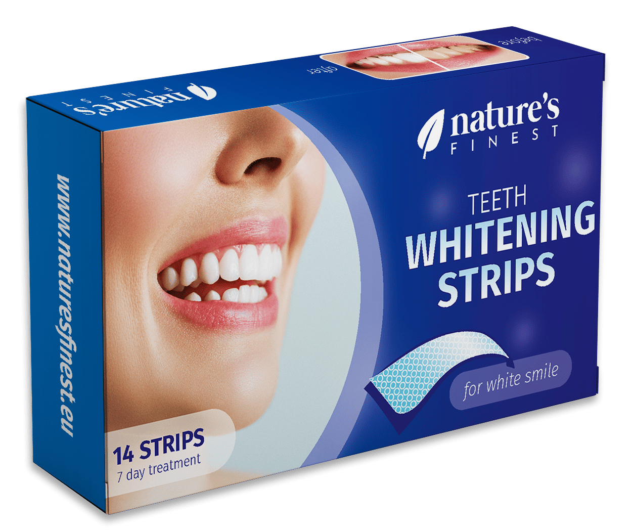 Whitening Strips 1+1 FREE | Professional Teeth Whitening | Enamel Safe | Long Lasting | Advanced Formula | Comfort Fit