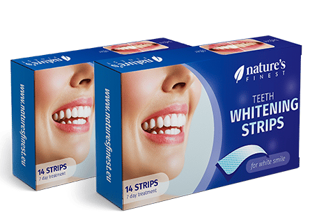 Whitening Strips 1+1 FREE | Professional Teeth Whitening | Enamel Safe | Long Lasting | Advanced Formula | Comfort Fit