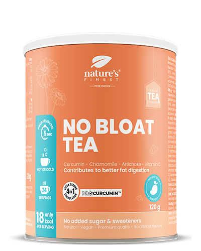 No Bloat Tea | Digestive Support | Functional Tea | Reduce Bloating | Curcumin Tea | Organic | Vegan | Artichoke tea