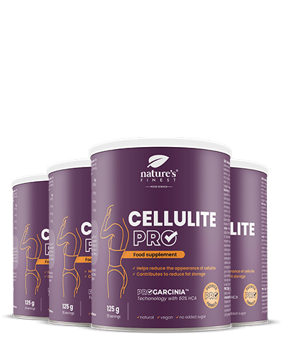 100% Cellulite PRO® by Nature's Finest | Cellulite reduction drink mix | Pack of 4