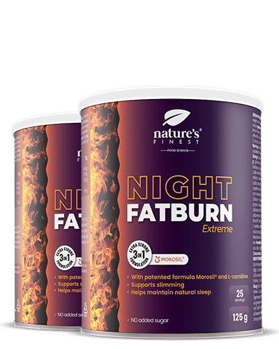 Night FatBurn Extreme , Night Fat Burner , Lose Weight Sleeping , Reduce Waist ,  Natural ,  Morosil® Extract , 1+1 Offer , Proven Results , 250g