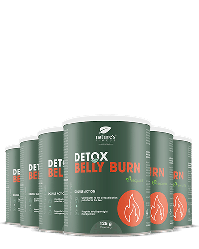 6-Pack Belly Burning Drink With Milk Thistle And Artichoke Extract , Chlorella Enriched