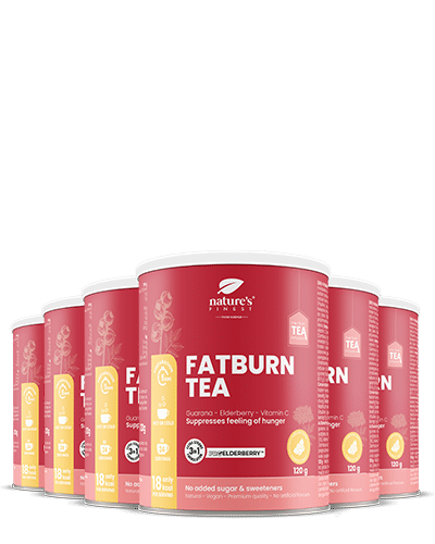 Organic Metabolism Tea Pack , ProElderberry™ , Ideal Body Support , Vegan , 6-Pack
