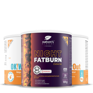 Night FatBurn Extreme + 2x OK!WaterOut bundle