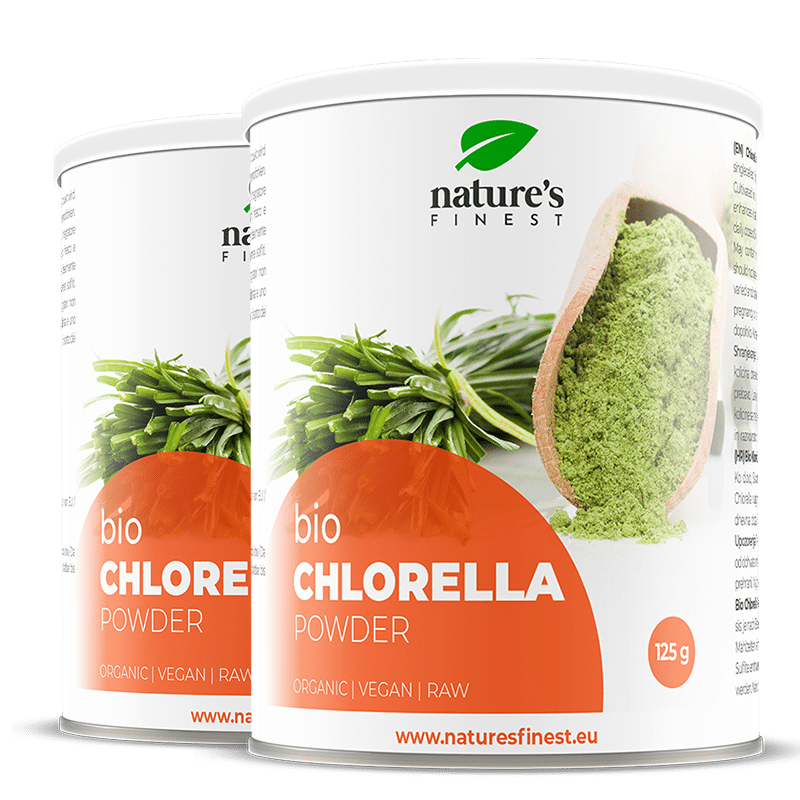 Chlorella powder Bio bundel
